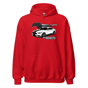 Mustang Hoodie Red